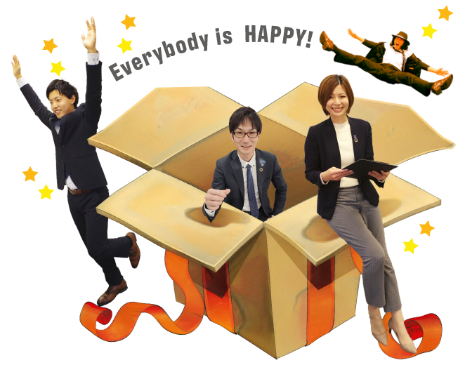Everybody is so HAPPY!